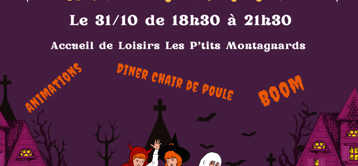 Les P’tits Montagnards fêtent Halloween